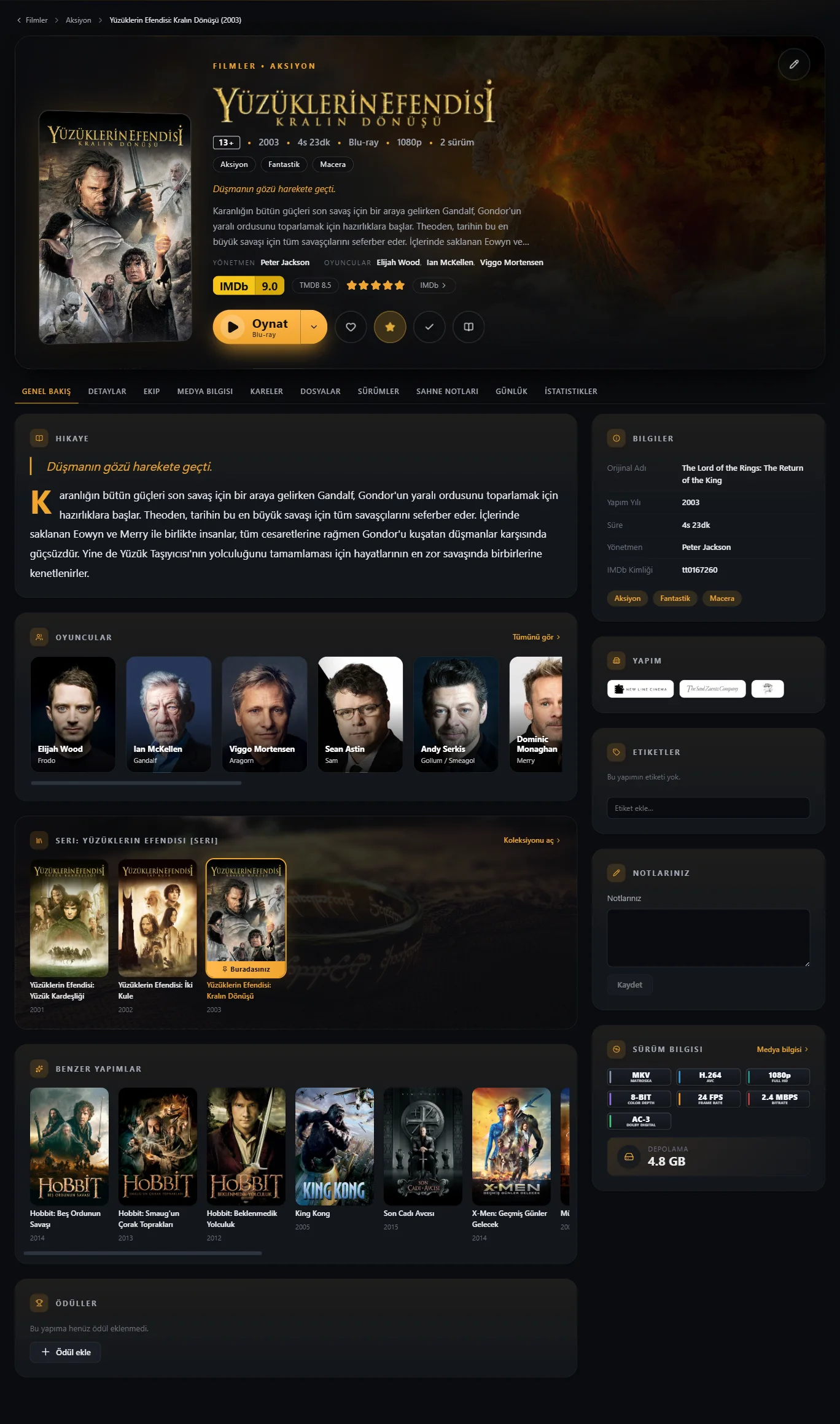 Film sayfası